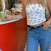 Women Djerf Avenue Tops | Daily Tube Top Summer Berries