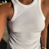 Women Djerf Avenue Tops | Everyday Tank Top White