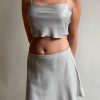 Women Djerf Avenue Skirts | Remake Dream Set Mini Pebble