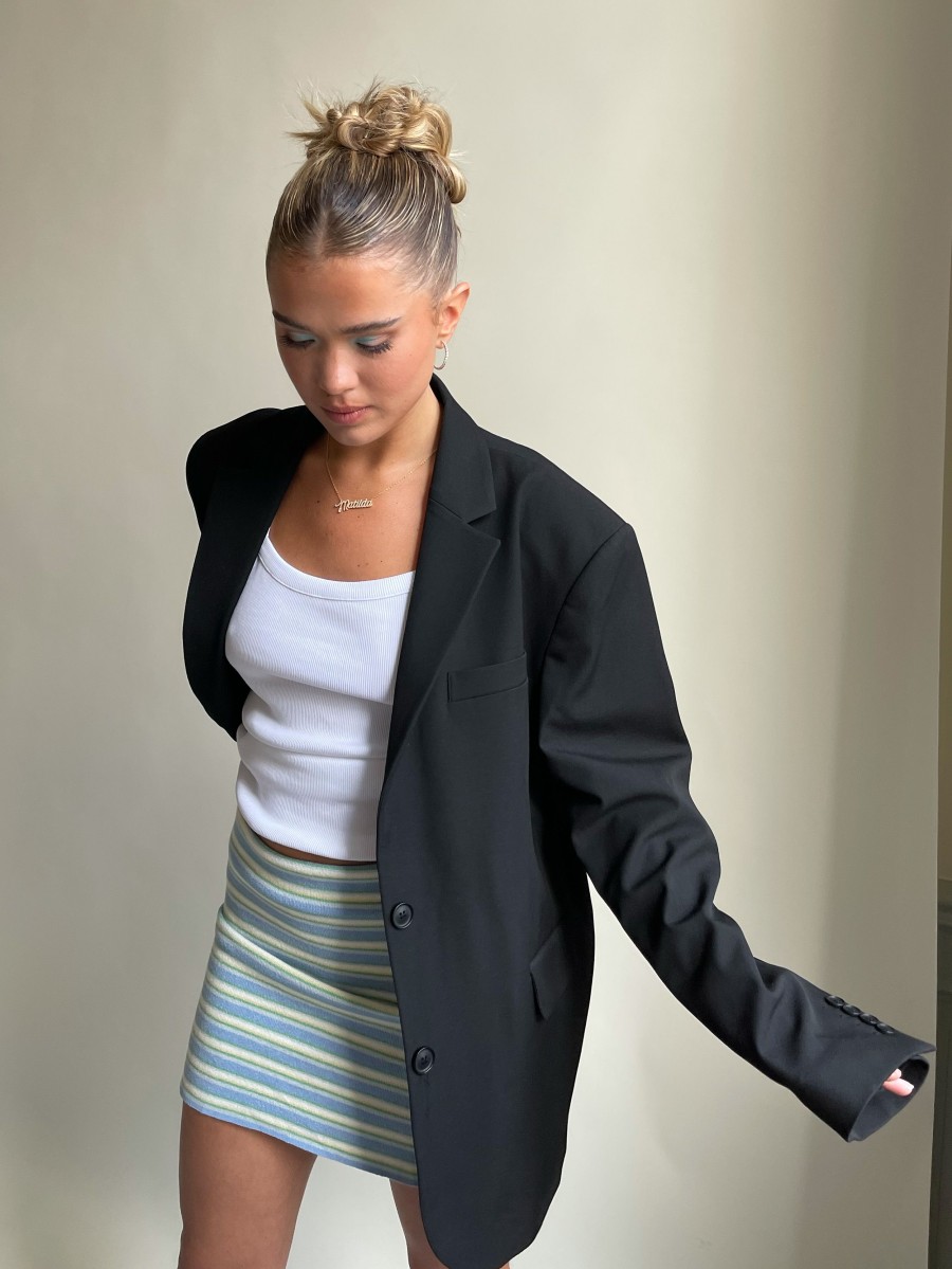 Women Djerf Avenue Blazers | Forever Blazer Black