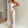 Women Djerf Avenue Pants | First Choice Pants Tall Cream