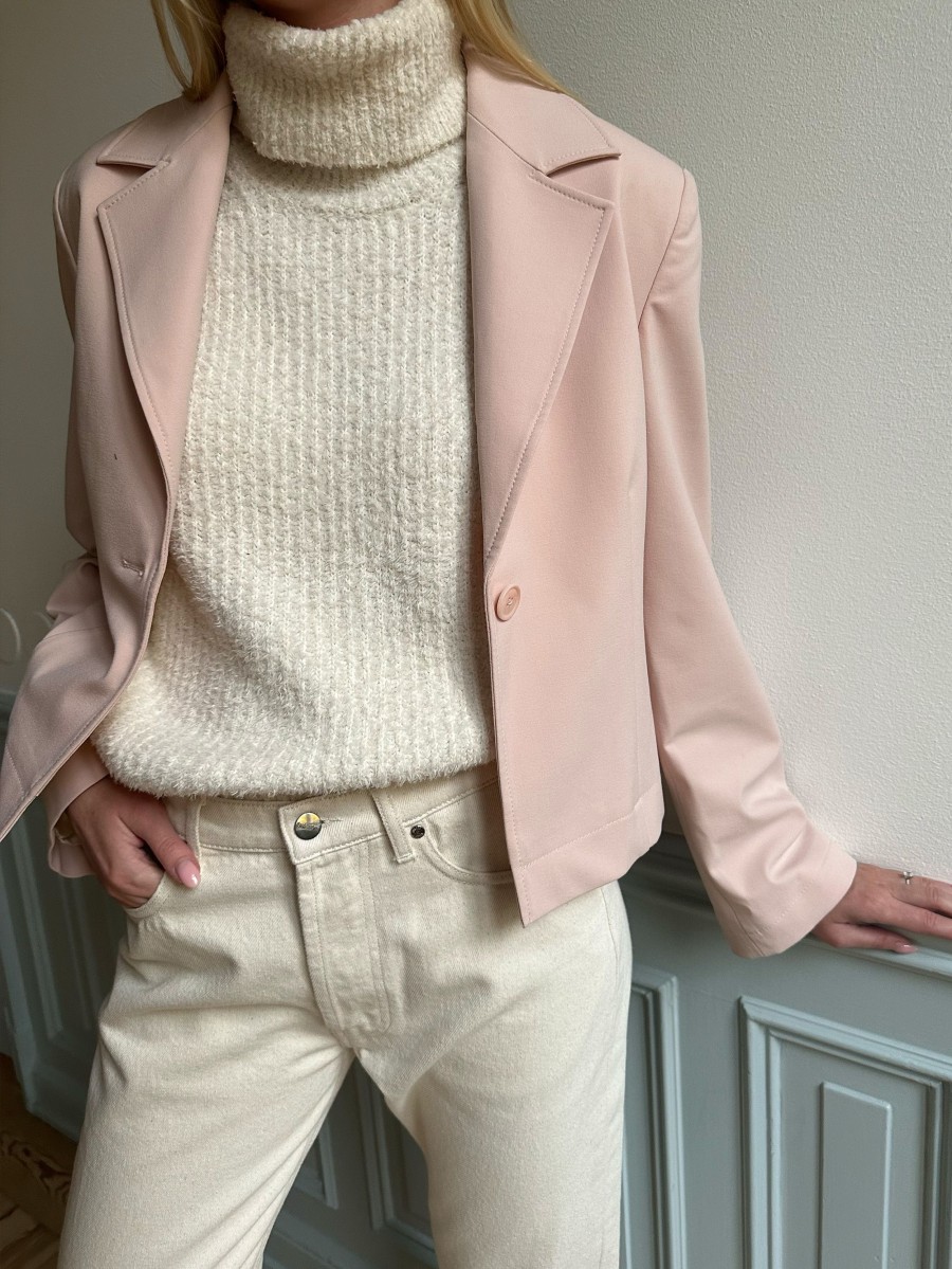 Women Djerf Avenue Blazers | Day-To-Day Blazer Blush