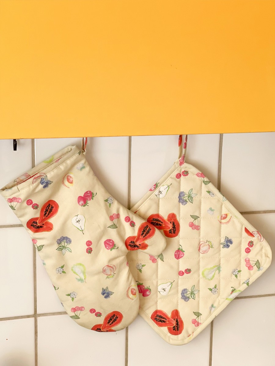 Homeware Djerf Avenue | Kitchen Glove Set Fruit