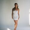 Women Djerf Avenue Dresses | Tube Dress Butterfly White Butterfly